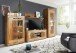 TV-Schrank >WZ-0315< (BxHxT: 200x62,1x46 cm) in natur geölt aus Wildeiche