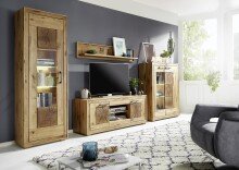 Wohnzimmer-Set >WZ-0315< (BxHxT: 316,6x201x46 cm)...
