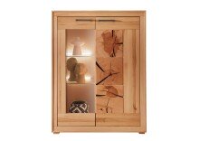 Highboard >WZ-0315< (BxHxT: 103x135x40 cm) in natur...