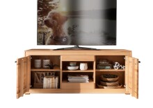 TV-Wand >WZ-0315< (BxHxT: 150x62x46 cm) in natur...
