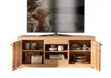 TV-Wand >WZ-0315< (BxHxT: 150x62x46 cm) in natur...