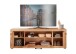 TV-Wand >WZ-0315< (BxHxT: 178x62x46 cm) in natur geölt - 178x62x46 (BxHxT)