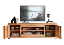 TV-Wand >WZ-0315< (BxHxT: 200x62x46 cm) in natur...