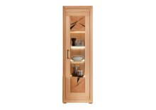 Wohnzimmer-Set >WZ-0315< (BxHxT: 316,6x201x46 cm) in natur geölt aus Kernbuche