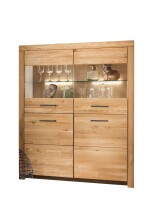 Highboard >WZ-0169< (BxHxT: 117,7x141,2x40 cm) in...