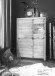 Highboard >WZ-0169< (BxHxT: 102,2x141x35 cm) in natur geölt aus Wildeiche
