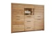 Highboard >WZ-0169< (BxHxT: 170,4x141,2x40 cm) in natur geölt aus Wildeiche