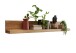 Wandboard >WZ-0169< (BxHxT: 117,7x25x24 cm) in natur geölt - 117,7x25x24 (BxHxT)