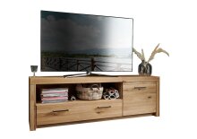 Wohnzimmer-Set >WZ-0169< (BxHxT: 337,6x204,1x40 cm) in natur geölt