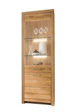 Wohnzimmer-Set >WZ-0169< (BxHxT: 284,9x204,1x40 cm) in natur geölt