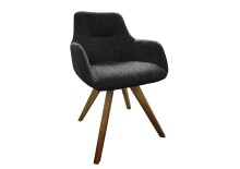 Stuhl >ST-0642< (BxHxT: 55x87x50 cm) in Berry /...