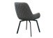Stuhl >ST-0713< (BxHxT: 55x87x50 cm) in grau aus Metall - 55x87x50cm (BxHxT)