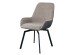Stuhl >ST-0713< (BxHxT: 55x87x50 cm) in grau aus Metall - 55x87x50cm (BxHxT)