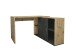 Eckschreibtisch >Valley I< (BxHxT: 118x75x60,5 cm) in Artisan Oak Nb/ Matera