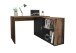 Eckschreibtisch >Valley I< (BxHxT: 118x75x60,5 cm) Old Style dunkel/schwarz