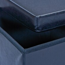 Sitzhocker >Setti< (BxHxT: 38x38x38 cm) in Schwarz - 38x38x38 (BxHxT)