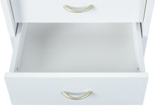 Rollcontainer >Pronti< (BxHxT: 40x65x36 cm) in weiß - 40x65x36 (BxHxT)