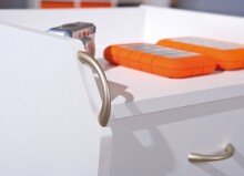 Rollcontainer >Pronti< (BxHxT: 40x65x36 cm) in weiß - 40x65x36 (BxHxT)