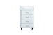 Rollcontainer >Pronti< (BxHxT: 40x65x36 cm) in weiß - 40x65x36 (BxHxT)