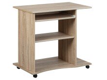 Schreibtisch >Pepe I< (BxHxT: 80x75x50 cm) in Sonoma-Eiche - 80x75x50 (BxHxT)