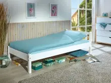 Einzelbett >Vilmar< (BxHxT: 210x70x98 cm) in Weiss...