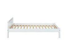 Einzelbett >Vilmar< (BxHxT: 210x70x98 cm) in Weiss - 210x70x98 (BxHxT)