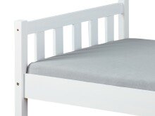 Einzelbett >Vilmar< (BxHxT: 210x70x98 cm) in Weiss - 210x70x98 (BxHxT)