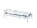 Einzelbett >Vilmar< (BxHxT: 210x70x98 cm) in Weiss - 210x70x98 (BxHxT)