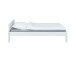 Einzelbett >Vilmar< (BxHxT: 210x70x98 cm) in Weiss - 210x70x98 (BxHxT)