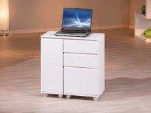 Laptoptisch >Laptop Office< (B/H/T 121 x 72 x 36,5 cm) in Weiss