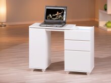 Laptoptisch >Laptop Office< (B/H/T 121 x 72 x 36,5 cm) in Weiss