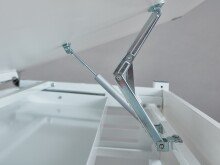 Schreibtisch >Skalare< (B/H/T 110 x 78 x 68 cm) in Weiss - 110x78x68 (BxHxT)