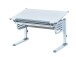 Schreibtisch >Skalare< (B/H/T 110 x 78 x 68 cm) in Weiss - 110x78x68 (BxHxT)