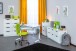 Schreibtisch >Skalare< (B/H/T 110 x 78 x 68 cm) in Weiss - 110x78x68 (BxHxT)