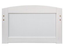Funktionsbett >Ulli< (B/H/T 205 x 63 x 98 cm) in Weiss - 205x63x98 (BxHxT)