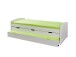 Funktionsbett >Ulli< (B/H/T 205 x 63 x 98 cm) in Weiss - 205x63x98 (BxHxT)