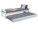 Funktionsbett >Vindas< (BxHxT: 209x62x97 cm) in Weiss - 209x62x97 (BxHxT)