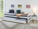 Funktionsbett >Vindas< (BxHxT: 209x62x97 cm) in Weiss - 209x62x97 (BxHxT)
