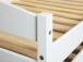 Funktionsbett >Vindas< (BxHxT: 209x62x97 cm) in Weiss - 209x62x97 (BxHxT)