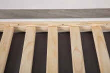 Funktionsbett >Lotar< (BxHxT: 97x65x209 cm) in Weiss - 97x65x209 (BxHxT)