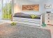 Funktionsbett >Lotar< (BxHxT: 97x65x209 cm) in Weiss - 97x65x209 (BxHxT)