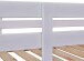 Etagenbett >ANNIKA< (BxHxT: 212x146,5x98,5 cm) in Weiss - 212x146,5x98,5 (BxHxT)