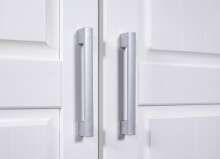 Kleiderschrank >Hakon< (BxHxT 95 x 190 x 55 cm) in Weiss - 95x190x55 (BxHxT)