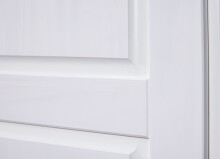 Kleiderschrank >Hakon< (BxHxT 95 x 190 x 55 cm) in Weiss - 95x190x55 (BxHxT)