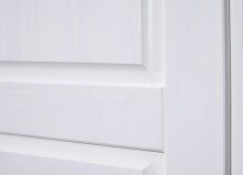 Kleiderschrank >Hakon< (BxHxT 95 x 190 x 55 cm) in Weiss - 95x190x55 (BxHxT)