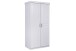 Kleiderschrank >Hakon< (BxHxT 95 x 190 x 55 cm) in Weiss - 95x190x55 (BxHxT)