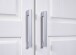 Kleiderschrank >Hakon< (BxHxT 95 x 190 x 55 cm) in Weiss - 95x190x55 (BxHxT)