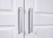 Kleiderschrank >Hakon< (BxHxT 95 x 190 x 55 cm) in Weiss - 95x190x55 (BxHxT)