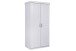 Kleiderschrank >Hakon< (BxHxT 95 x 190 x 55 cm) in Weiss - 95x190x55 (BxHxT)