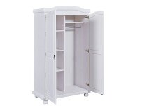 Kleiderschrank >Hedda< (BxHxT 104 x 180 x 56 cm) in Weiss - 104x180x56 (BxHxT)